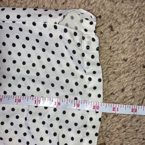 Mango White and Black Boxy Buttoned Sleeveless Top - Picture 9 of 9